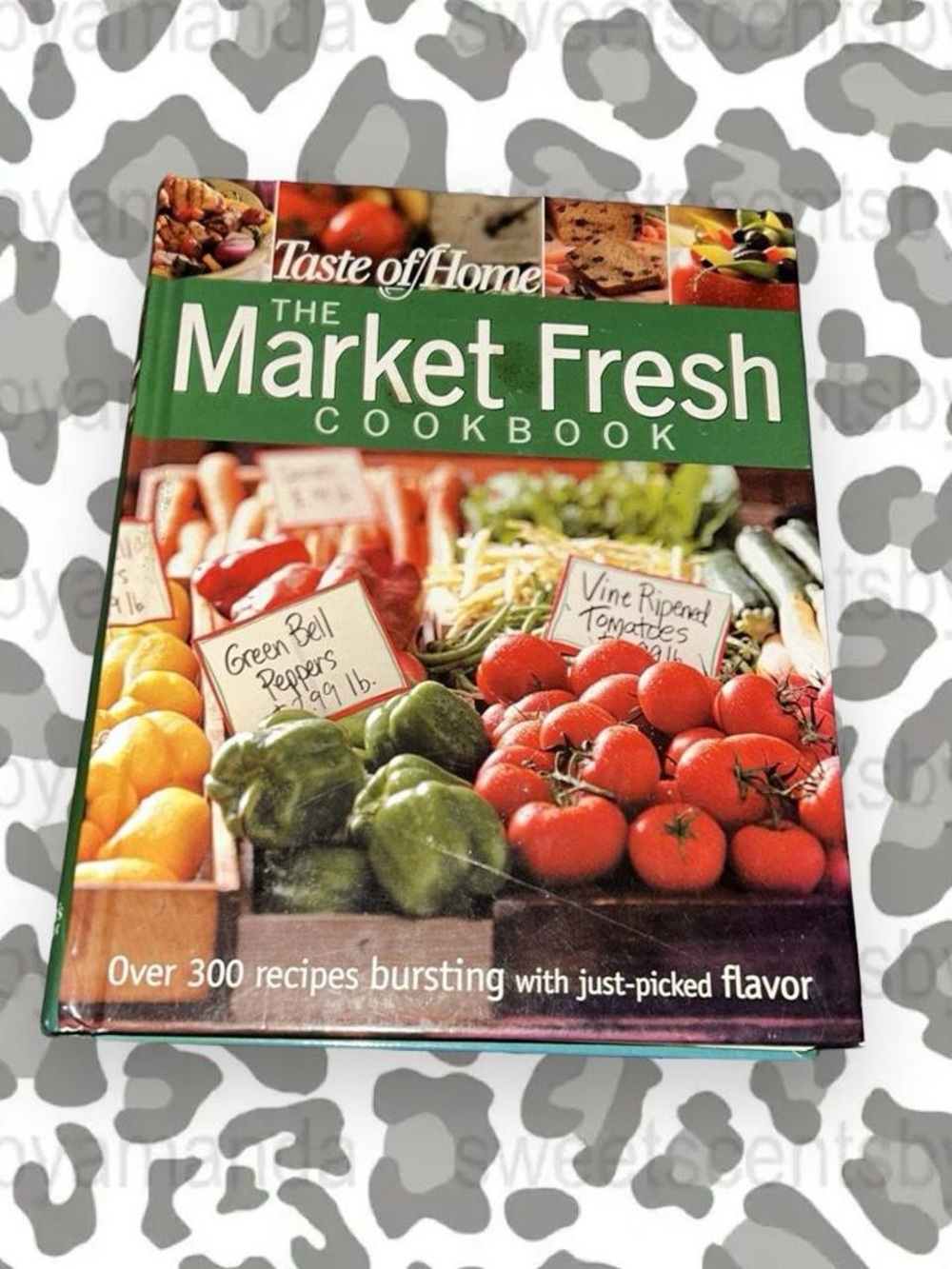 Taste of Home Market Fresh Cookbook – Green & Red Cover